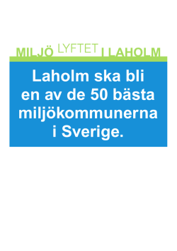 8,31 MB - Laholms Kommun