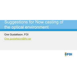 Suggestions for Now casting of the optical environment (1,8 MB, pdf)