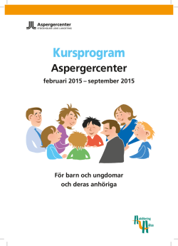 Kursprogram - Habilitering & Hälsa