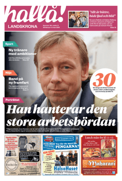 LANDSKRONA - Netpublicator