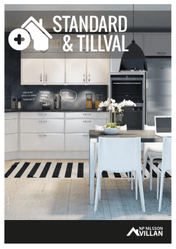 Ladda ner broschyren Standard & Tillval