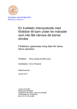 Open Access - LUP - Lunds universitet