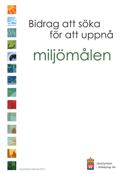 Bidrag att söka för att uppnå