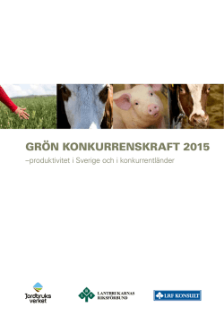 GRÖN KONKURRENSKRAFT 2015 - bild