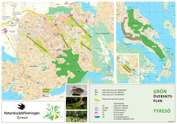 Grön Översiktplan karta