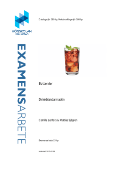 EXAMENS ARBETE