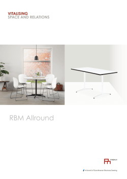 RBM Allround - Produktblad