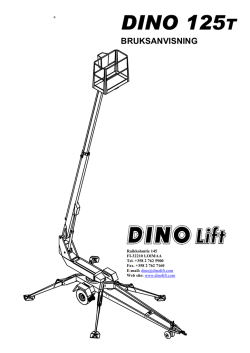DINO 125T - Dinolift