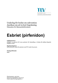 Esbriet (pirfenidon)