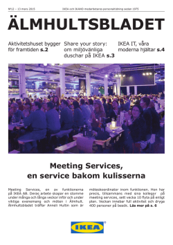 ÄLMHULTSBLADET - Textalk Weblisher
