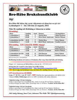 Bro-Håbo Brukshundklubb