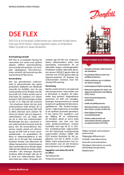 DSE FLEX - Danfoss Värme