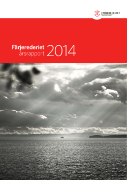 Årsrapport 2014 (pdf-fil, 6,2 MB, öppnas i nytt fönster)