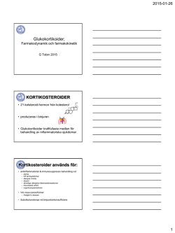 Glukokortikoider 2015 (pdf-handouts)