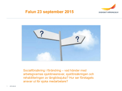 Falun 23 september 2015
