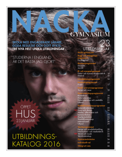 nya utbildningskatalog