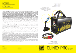 CLINOX PRO - Nitty