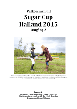 Sugar Cup Halland 2015