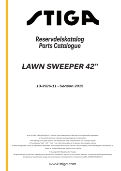LAWN SWEEPER 42" - Ogrod
