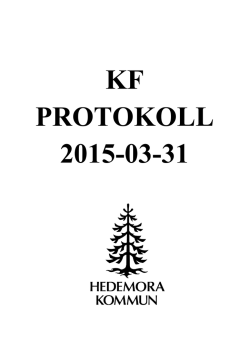 KF PROTOKOLL 2015-03-31