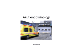 Akut endokrinologi - P Santesson ht14 - Ping-Pong