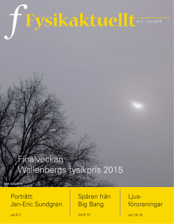 FysikaktuelltNR 2 MAJ 2015