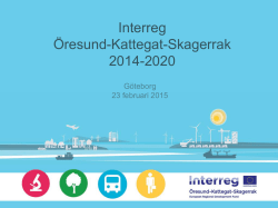 malmö - Interreg Öresund-Kattegat