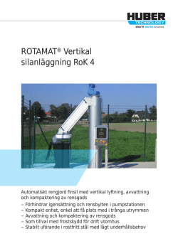 ROTAMAT® Vertikal silanläggning RoK 4