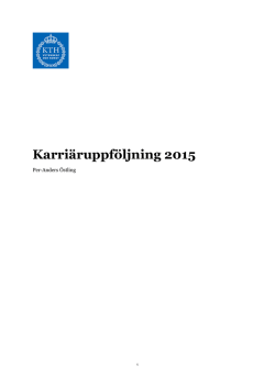 Karri&auml;ruppf&ouml;ljning 2015