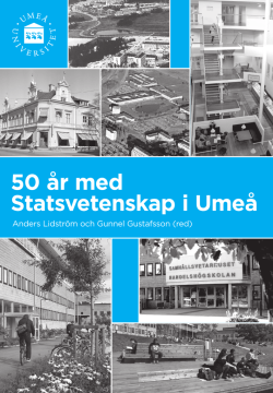 50 år med Statsvetenskap i Umeå