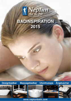 Bläddra i vår nya badinspirations katalog (Svensk)