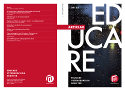 Educare 2015:1 - Malmö högskola