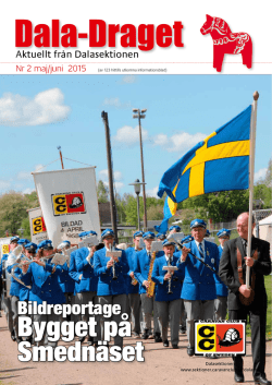 DalaDraget nr 2-2015 - Caravan Club of Sweden