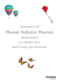 Phonak Pediatric Phorum