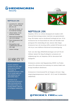NFW20SX v5.01.pages - Hedengren Security AB