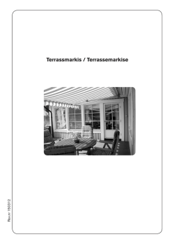 Terrassmarkis / Terrassemarkise