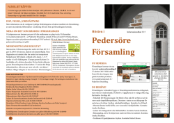 Infoblad 03.15 - Församlingarna i Pedersöre prosteri