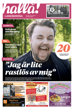 landskrona - Netpublicator
