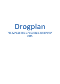 för gymnasieskolor i Nyköpings kommun 2015