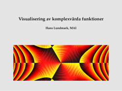 Bilderna till föreläsningen