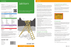 Jakttorn - WordPress.com