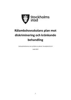 Likabehandlingsplan 2015 (352 kB, pdf)
