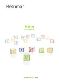MActor - Metrima