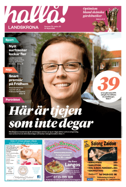 landskrona - Netpublicator