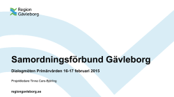 Samordningsförbund Gävleborg