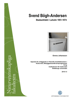 Svend Bögh-Andersen - GUPEA
