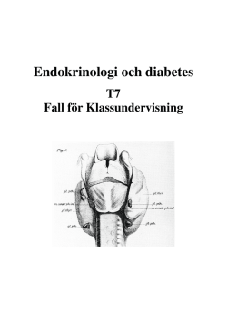 Endokrinologi och diabetes