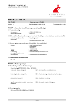 APESIN OXYDES 20L - Werner & Mertz GmbH