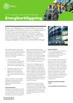 Energikartläggning - Energieffektivisering.se