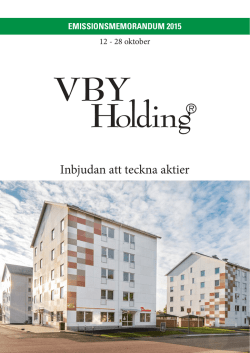 Memorandum - TecknaEmission.se